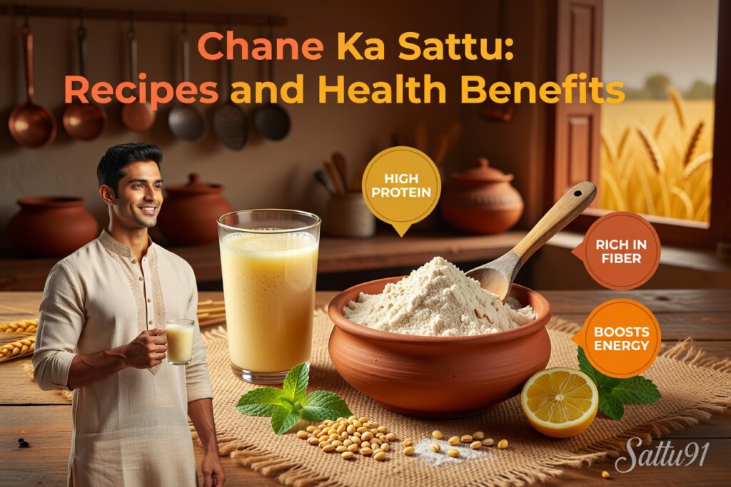 Chane Ka Sattu: Recipes and Health Benefits