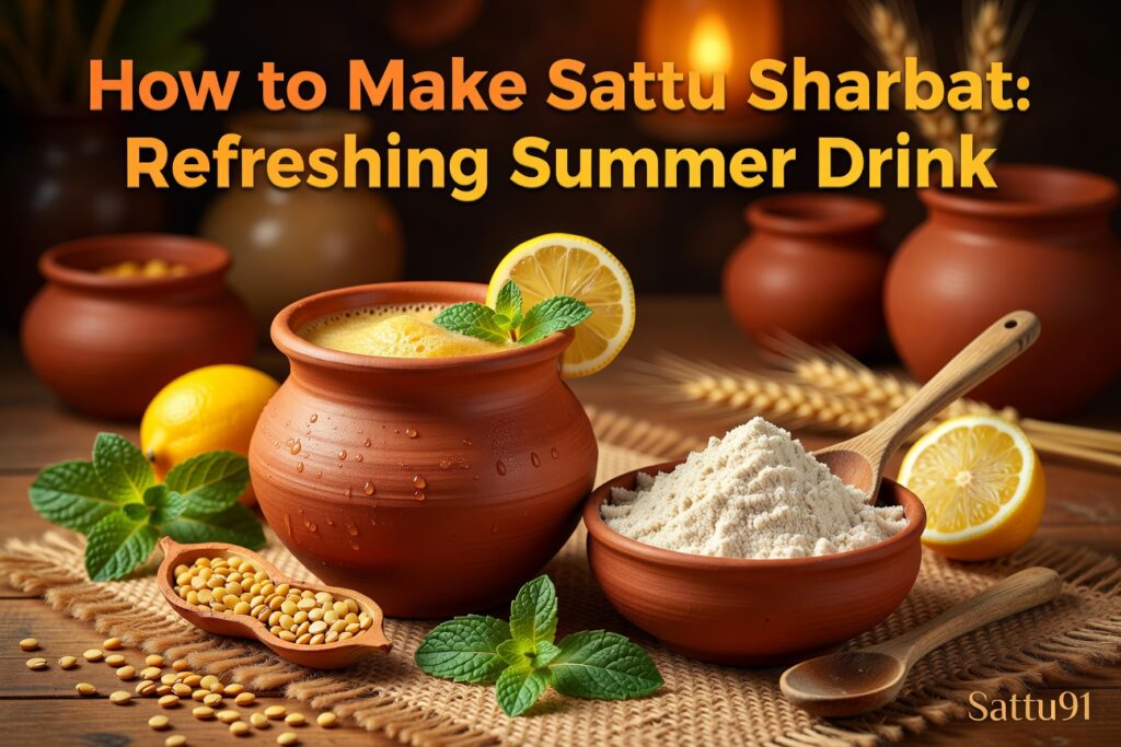 How to Make Sattu Sharbat: Refreshing Summer Drink