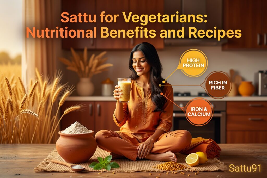 Sattu for Vegetarians: Nutritional Benefits and Recipes
