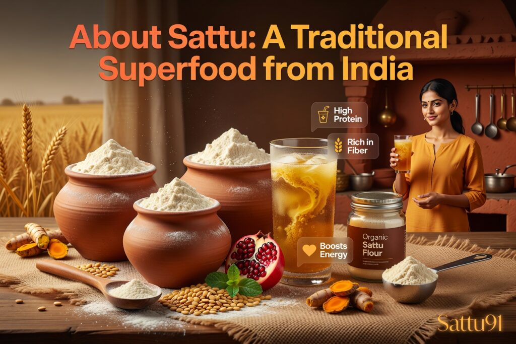 About Sattu: A Traditional Superfood from India