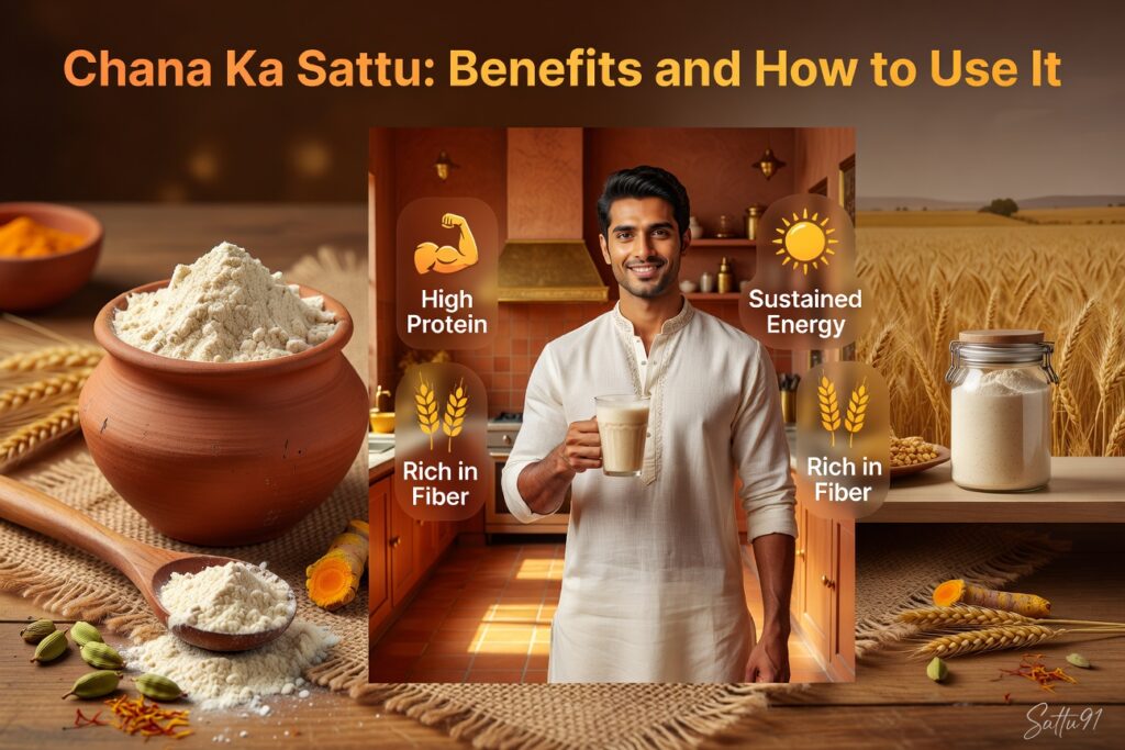 Chana Ka Sattu: Benefits and How to Use It