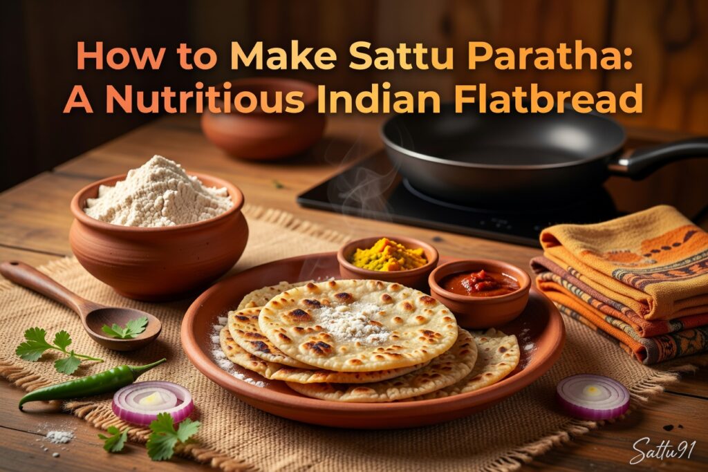 How to Make Sattu Paratha: A Nutritious Indian Flatbread