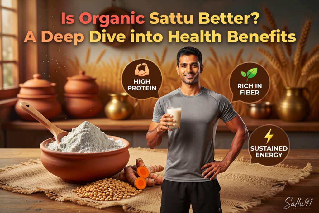 Is Organic Sattu Better? A Deep Dive into Health Benefits