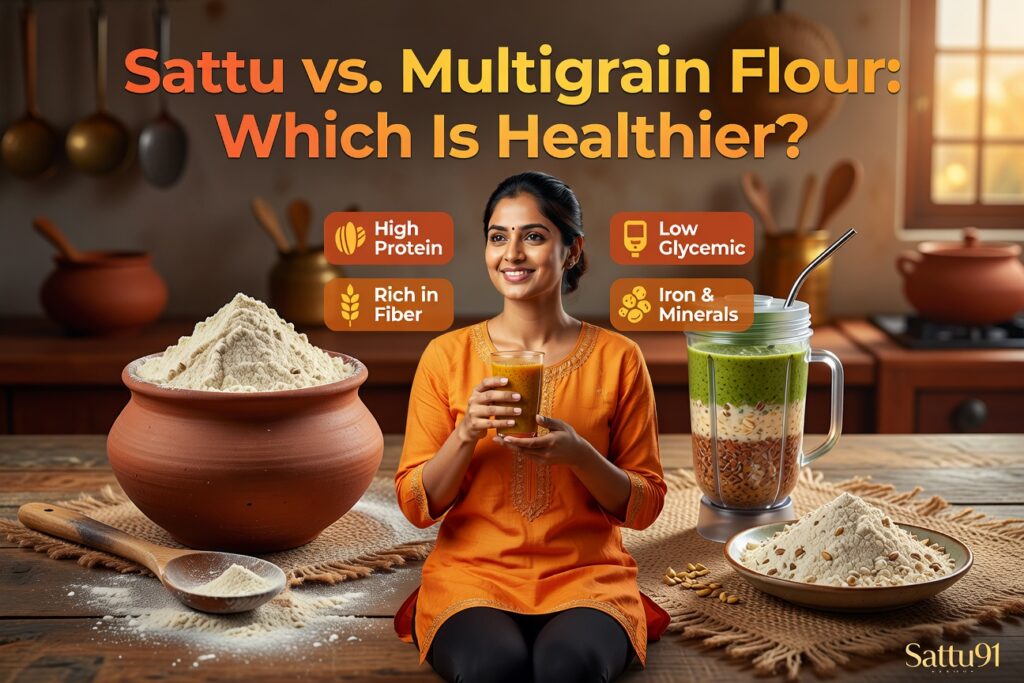 Sattu vs. Multigrain Flour: Which Is Healthier?