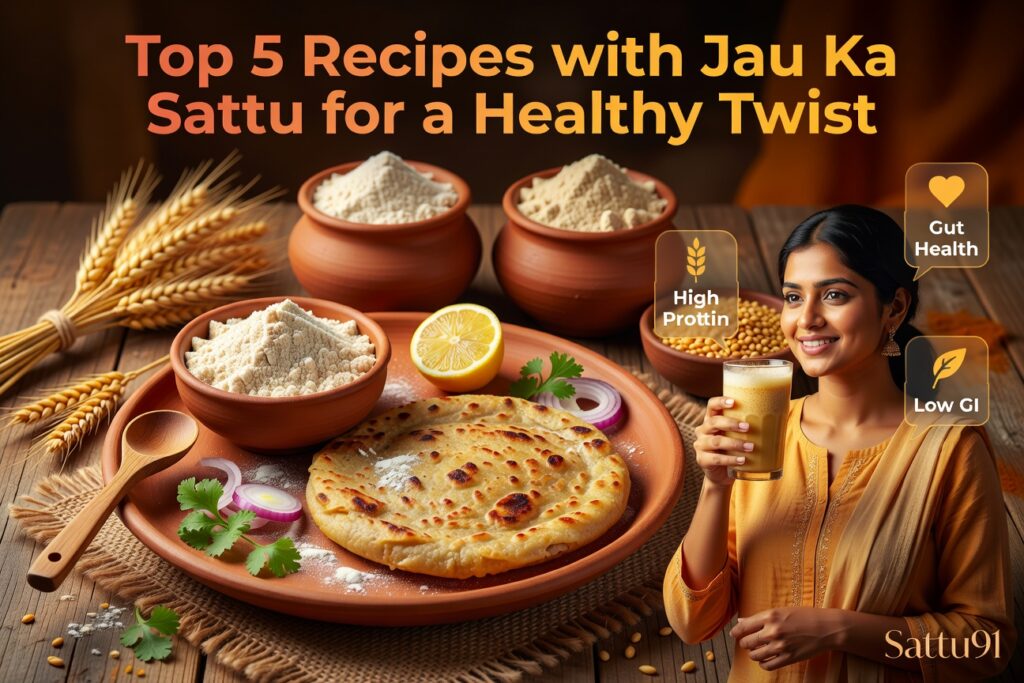 Top 5 Recipes with Jau Ka Sattu for a Healthy Twist