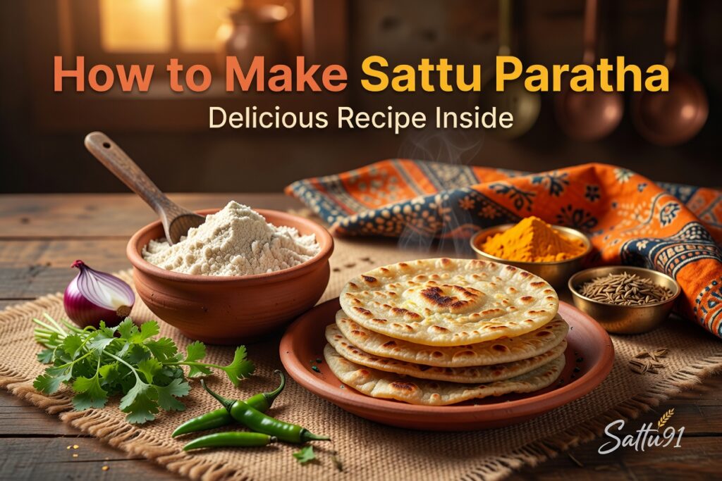 How to Make Sattu Paratha: Delicious Recipe Inside