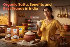 Organic Sattu: Benefits and Best Brands in India