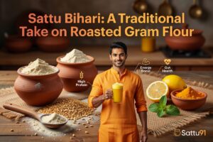 Sattu Bihari: A Traditional Take on Roasted Gram Flour