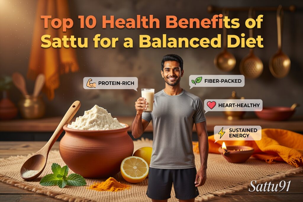 Top 10 Health Benefits of Sattu for a Balanced Diet